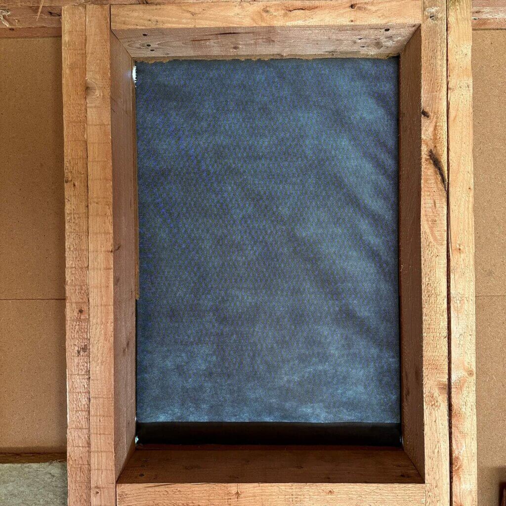 оконный проем в каркаснике а фрейм