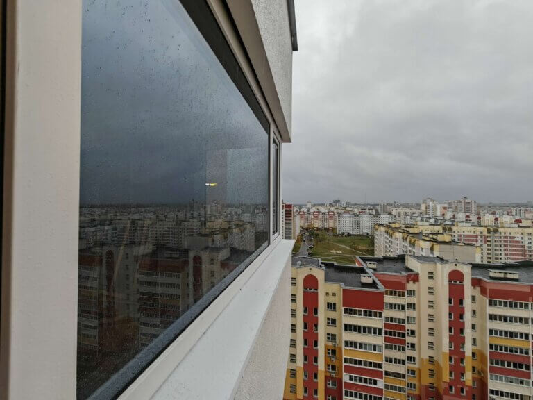 Закаленный стеклопакет в квартире Гомель Беларусь