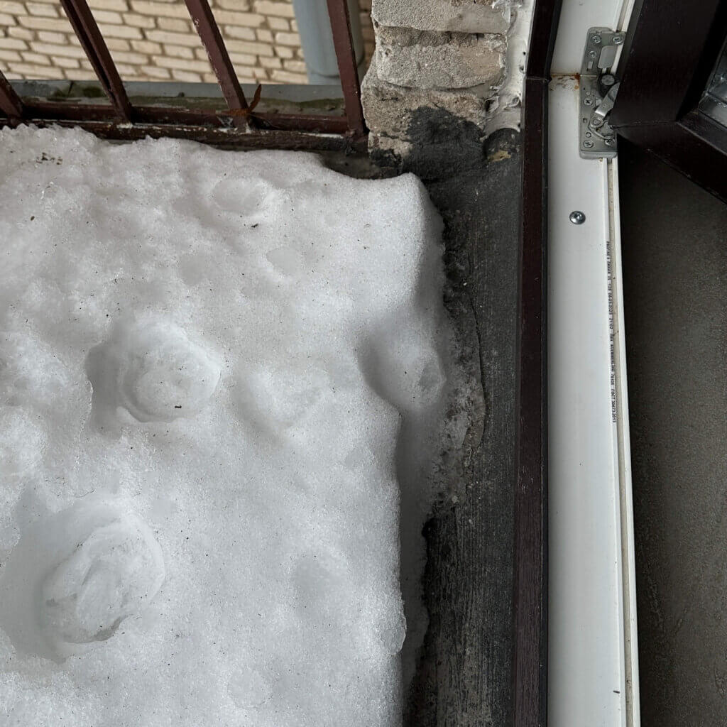 снег пвх профиль герметично